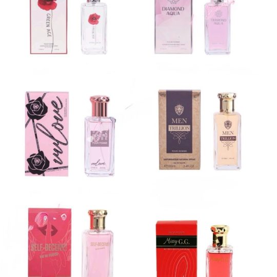 10x 100ml Perfumes