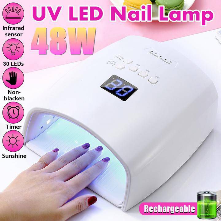 48 Watts Rechargeable UV LED Lamp