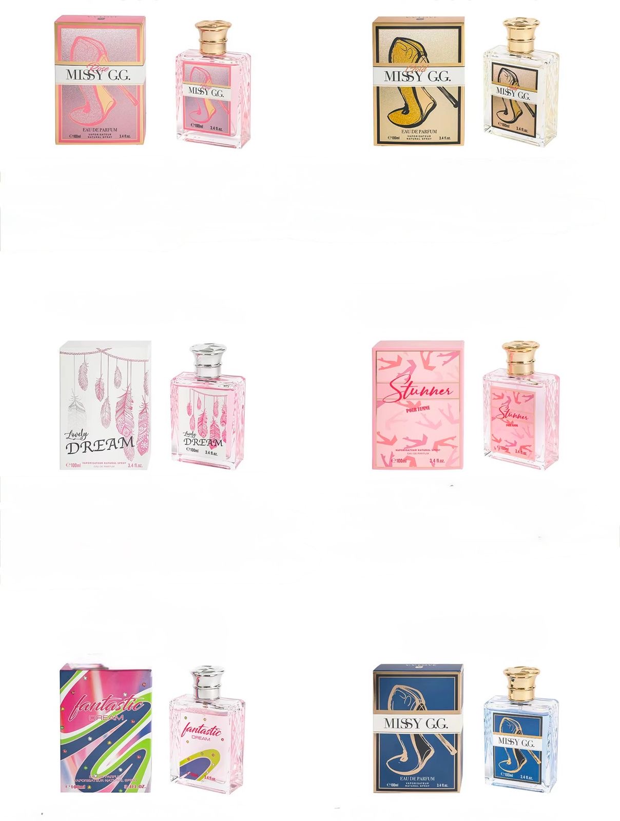 10x Perfumes 100ml
