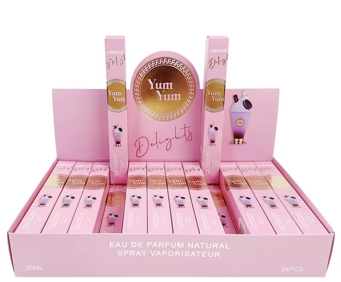 24 Pce Yum Yum Pocket Perfumes 35 ml